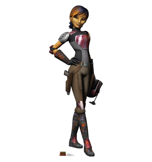 Sabine Wren Star Wars Rebels Cardboard Cutout