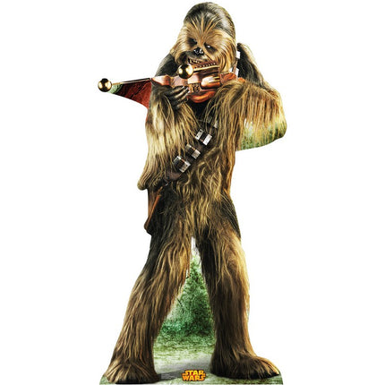 Chewbacca Star Wars Classics Retouched Cardboard Cutout