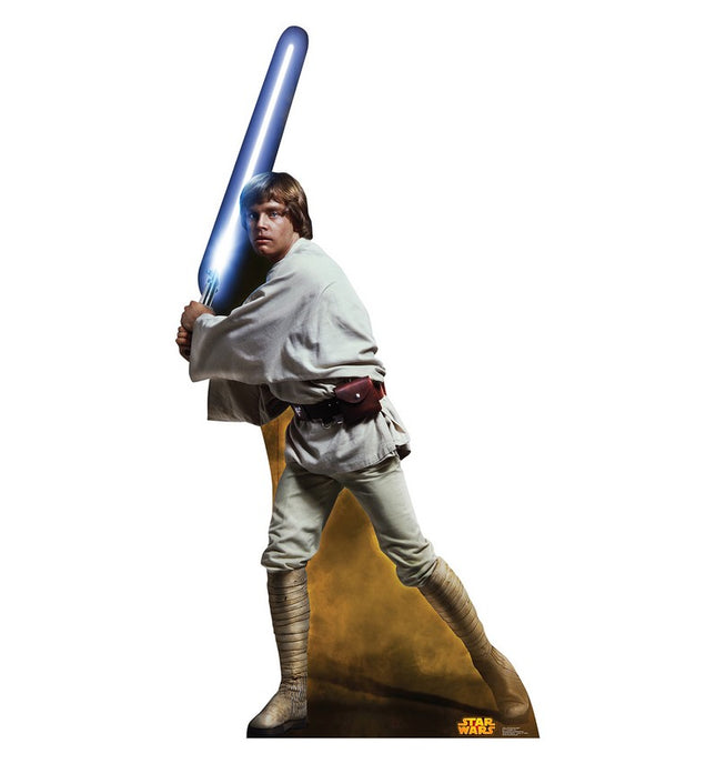 Luke Skywalker Star Wars Classics Retouched Cardboard Cutout
