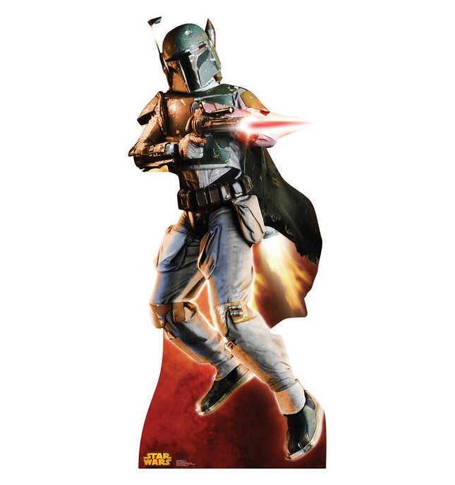 Boba Fett Star Wars Classics Retouched Cardboard Cutout