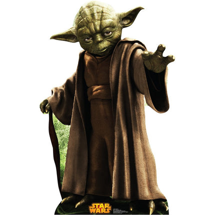 Yoda Star Wars Classics Retouched Cardboard Cutout