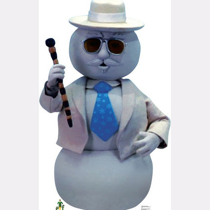 Narrating Snowman Elf Cardboard Cutout
