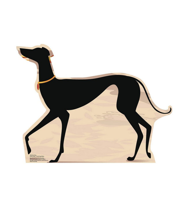 Paris Dog Cardboard Cutout