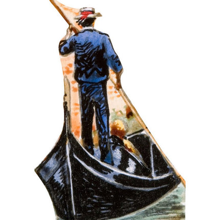 Italy Gondola Ride Cardboard Cutout