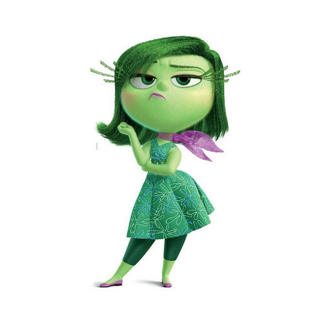 Disgust Disney/Pixars Inside Out Cardboard Cutout
