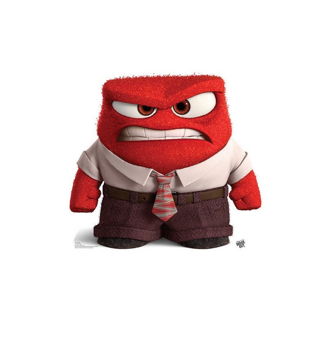 Anger Disney/Pixars Inside Out Cardboard Cutout