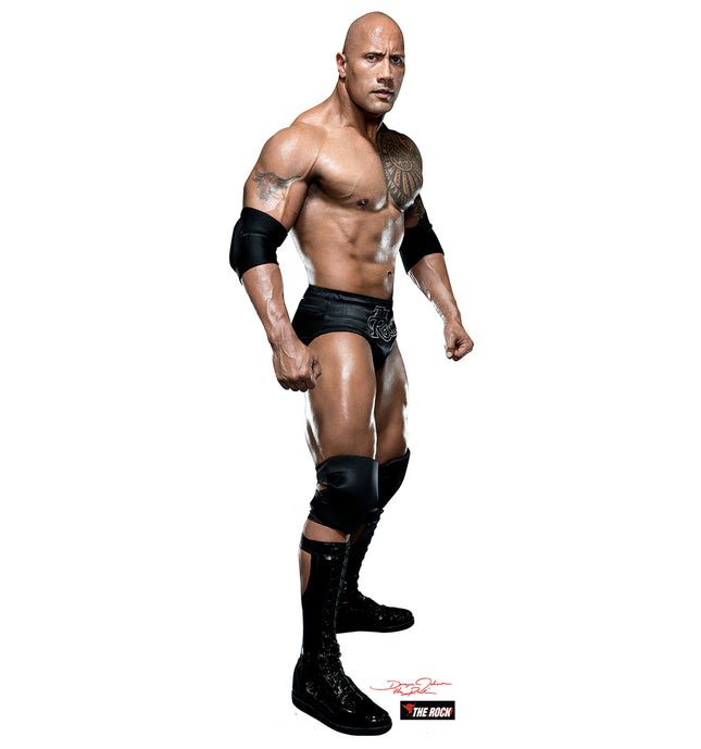 The Rock Cardboard Cutout