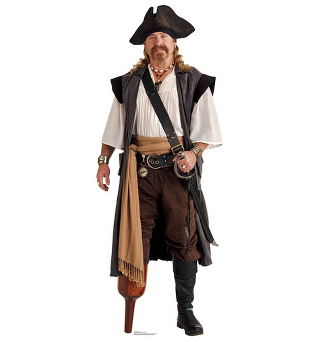 Pirate Peg Leg Cardboard Cutout