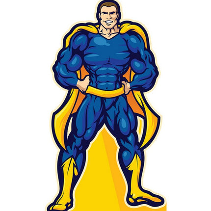 Super Hero Cardboard Cutout