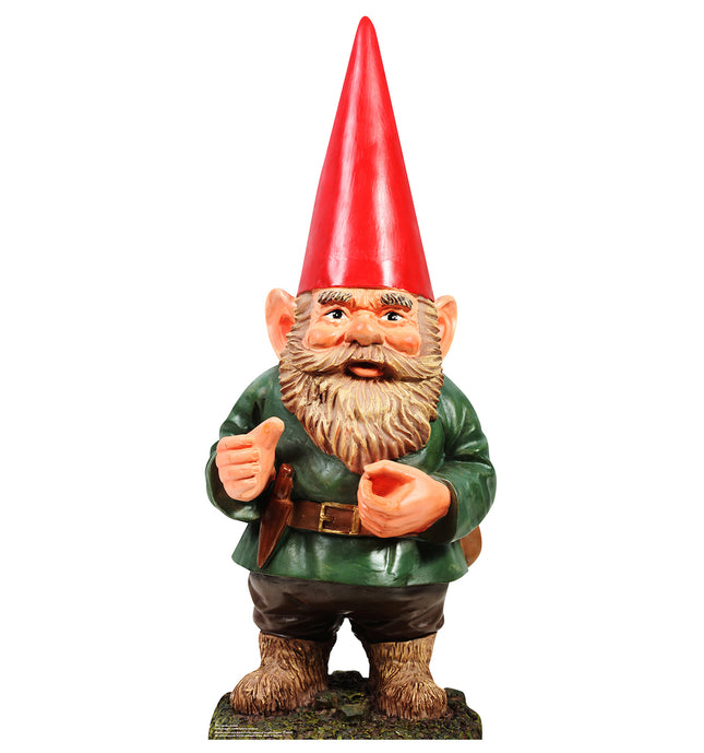 Giant Garden Gnome Cardboard Cutout