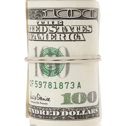 Giant Money Roll Cardboard Cutout