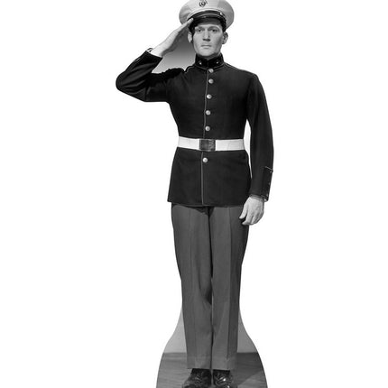 WW II US Marine Cardboard Cutout