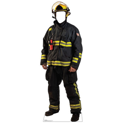 Fireman Standin Cardboard Cutout