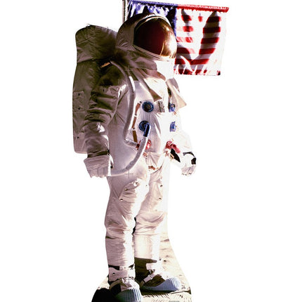 Astronaut Man on the Moon Cardboard Cutout