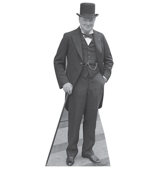 Winston Churchill 1929 Cardboard Cutout