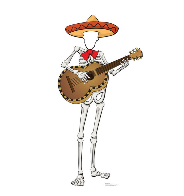 Fiesta Skeleton Standin Cardboard Cutout