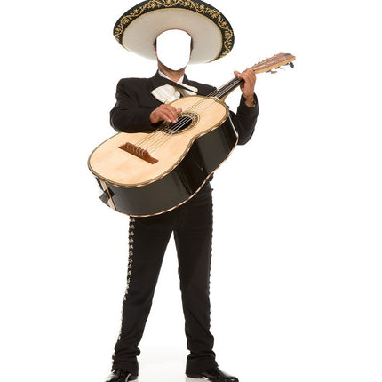 Mariachi Guitarron Standin Cardboard Cutout