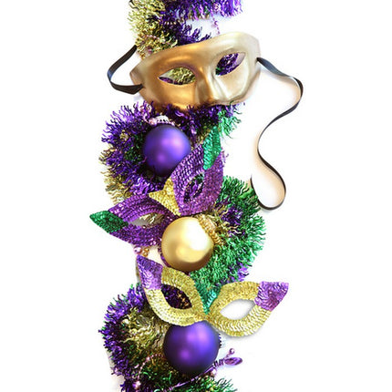 Mardi Gras Party Masks Cardboard Cutout