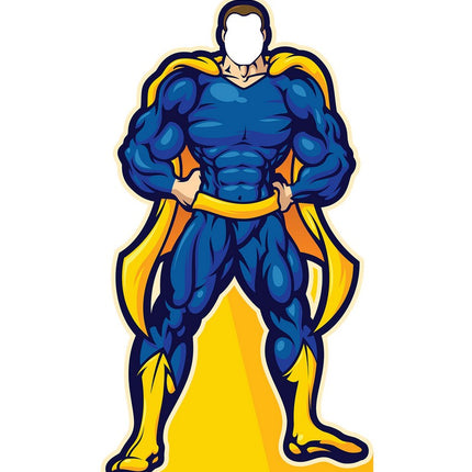 Super Hero Standin Cardboard Cutout