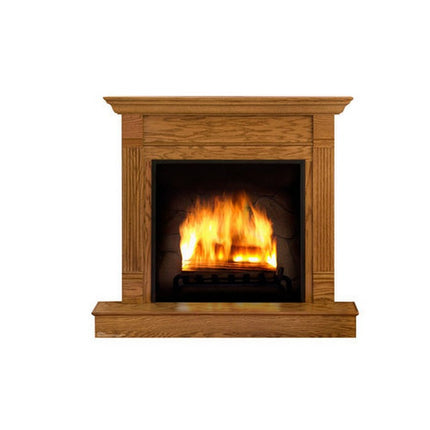 Fireplace Cardboard Cutout