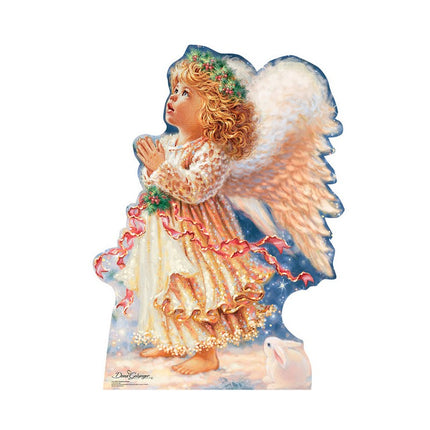 Little Christmas Angel Dona Gelsinger Art Cardboard Cutout