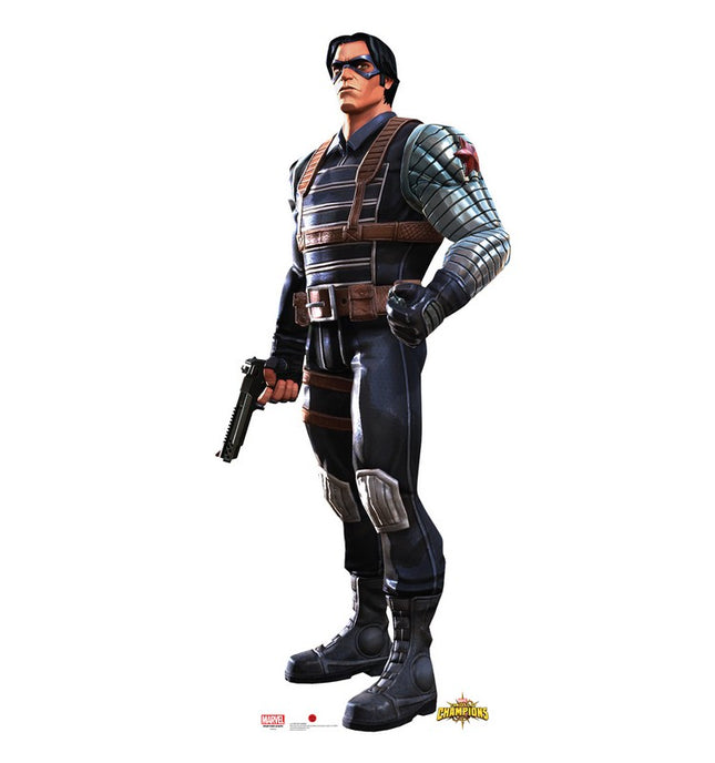 Winter Soldier Marvel Contest of Champions Game Cardboard Cutout