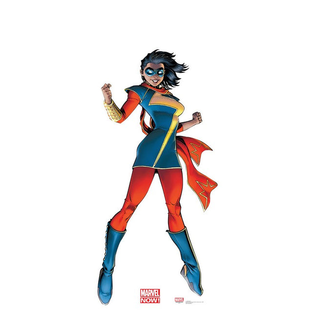 Ms. Marvel Now Cardboard Cutout