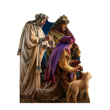 Three Wise Men Dona Gelsinger Art Cardboard Cutout