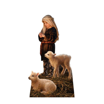 Shepherd Boy Dona Gelsinger Art Cardboard Cutout