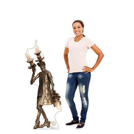 Lumiere Disney Beauty and the Beast Live Action Cardboard Cutout