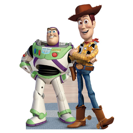 Toy Story Buzz and Woody Cardboard Cutout