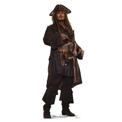 Jack Sparrow Pirates of the Caribbean 5 Cardboard Cutout