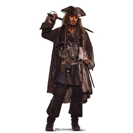 Jack Sparrow 02 Pirates of the Caribbean 5 Cardboard Cutout
