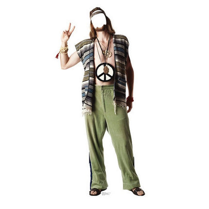 Hippie Standin Cardboard Cutout