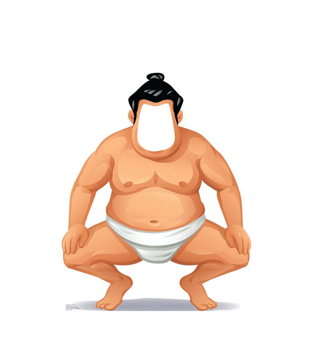 Sumo Wrestler Standin Cardboard Cutout