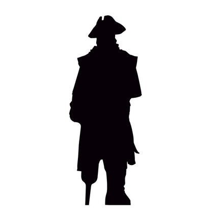 Pirate Silhouette Cardboard Cutout