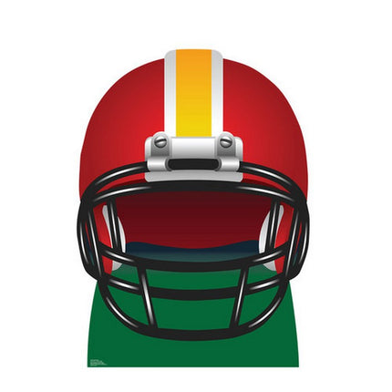 Football Helmet Cardboard Cutout