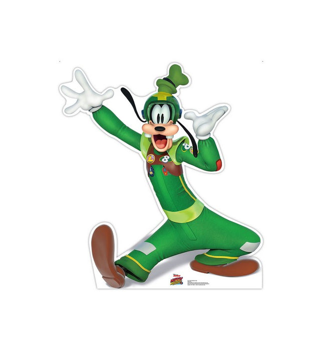 Goofy Hands In Air Disney's Roadster Racers Cardboard Cutout