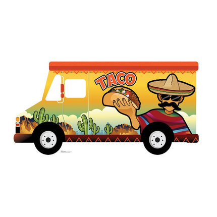 Taco Truck Standin Cardboard Cutout