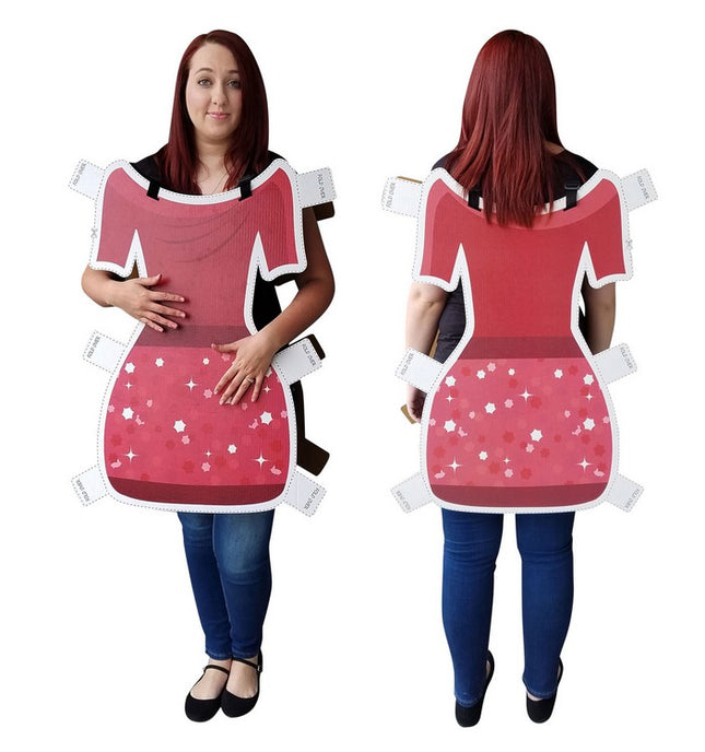 Dress Paper Doll Costume Cardboard Cutout