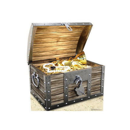 Treasure Chest Cardboard Cutout