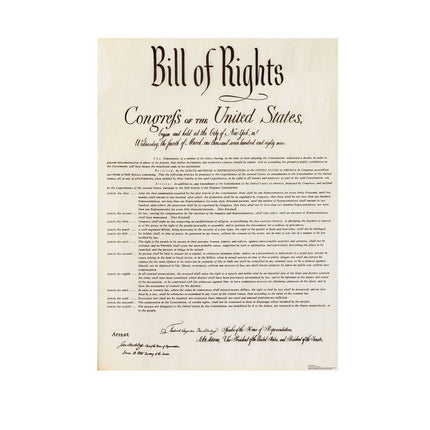 Bill of Rights Cardboard Cutout