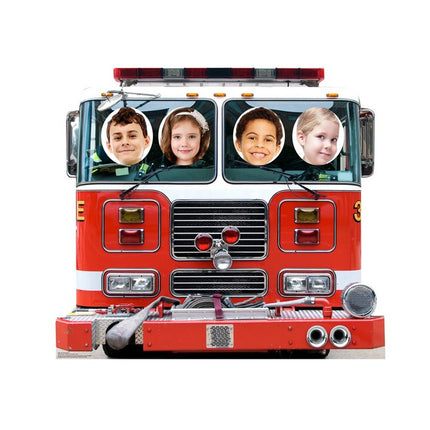 Fire Truck Standin Cardboard Cutout