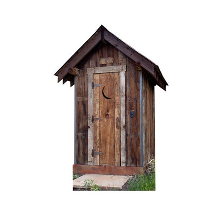 Out House Cardboard Cutout