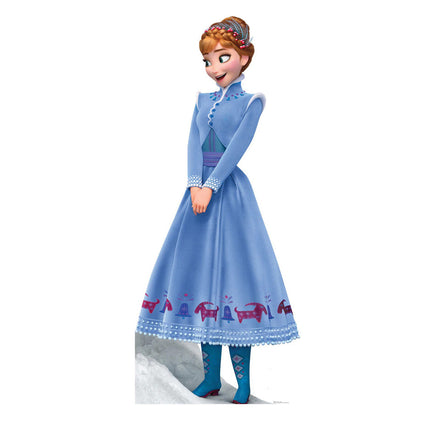 Anna Disney's Olaf's Frozen Adventure Cardboard Cutout