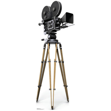 Hollywood Camera Cardboard Cutout