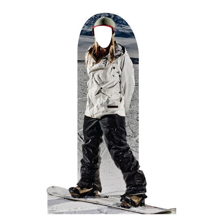 Snowboarder Standin Cardboard Cutout