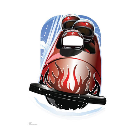 Bobsled Standin Cardboard Cutout