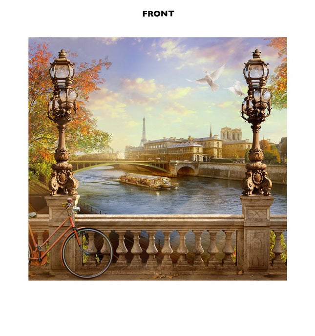 Paris Backdrop Cardboard Cutout
