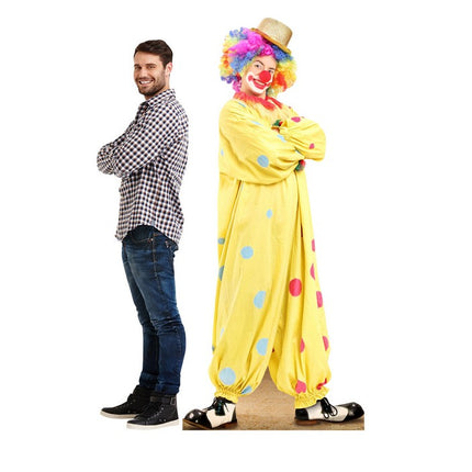 Circus Clown Cardboard Cutout